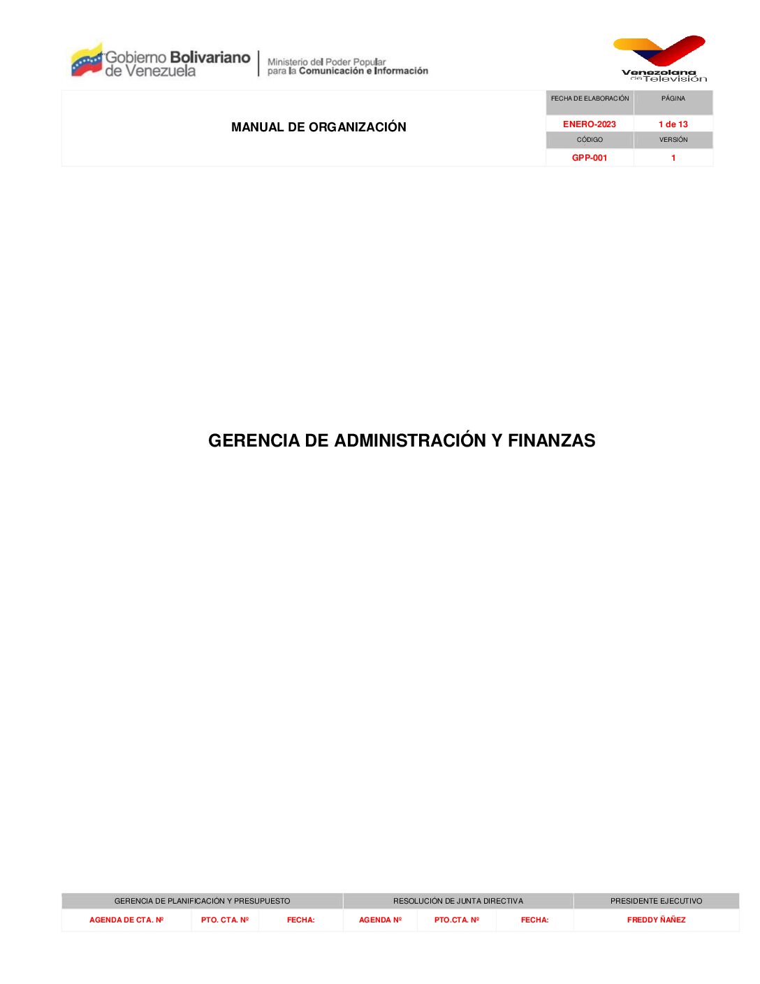 Administración y Finanzas