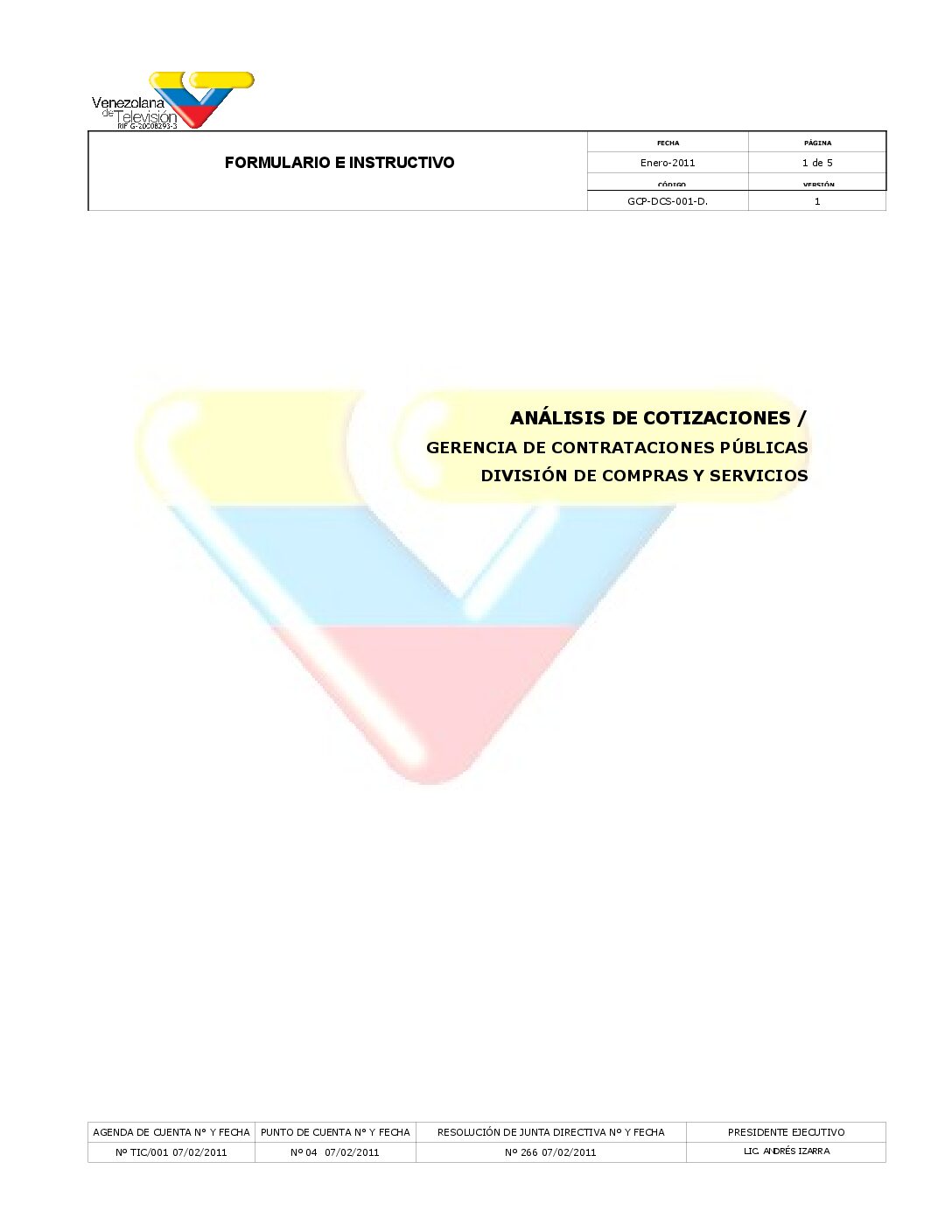 Analisis de Cotizaciones