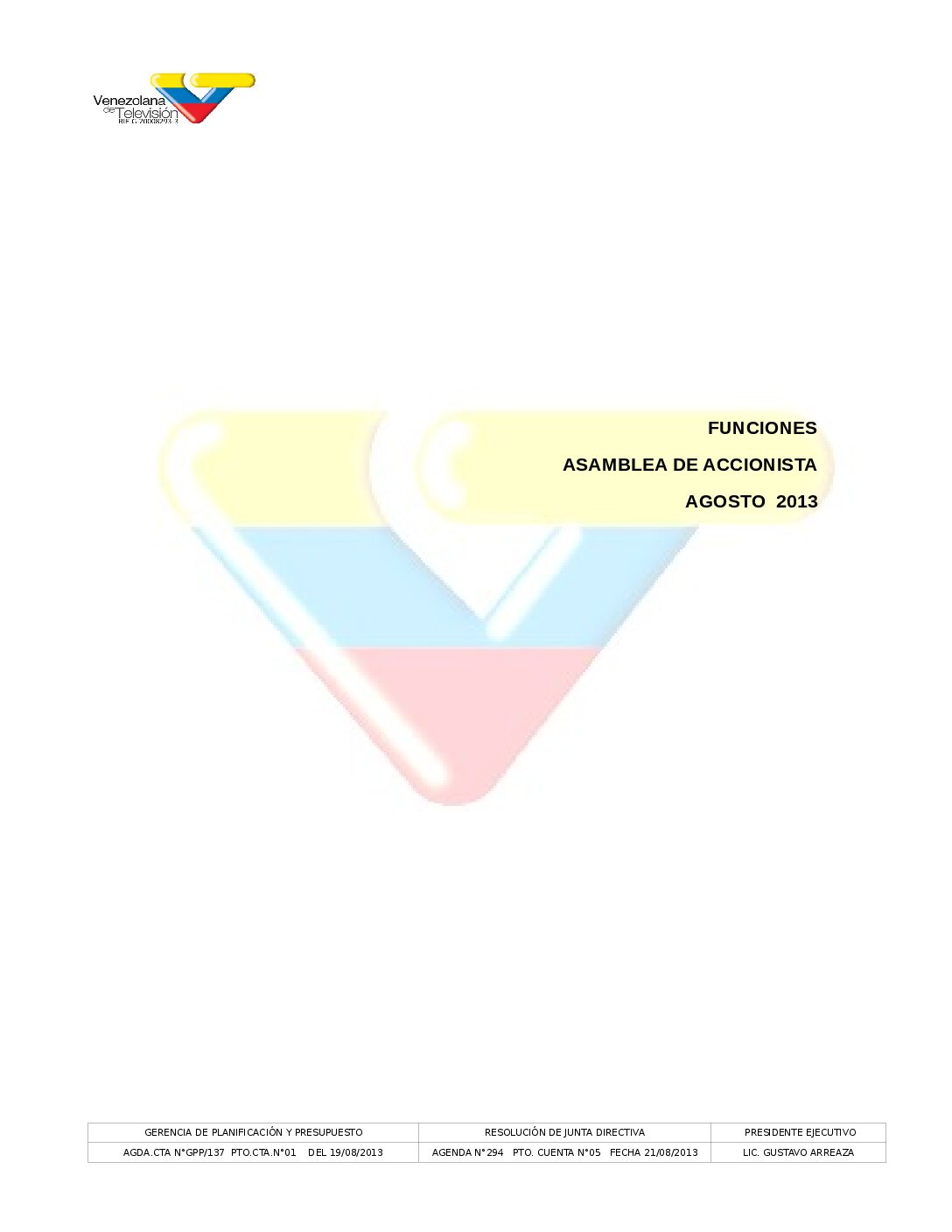 Asamblea de Accionistas