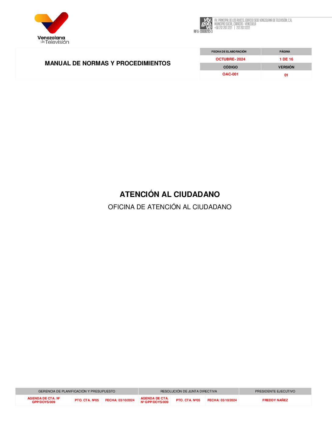 Atención al Ciudadano