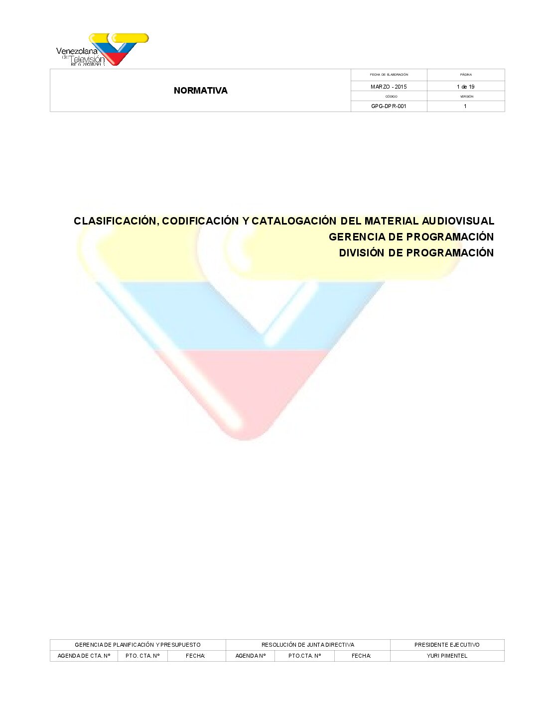 Clasificación Codificación y Catalogación del Material Audivisual