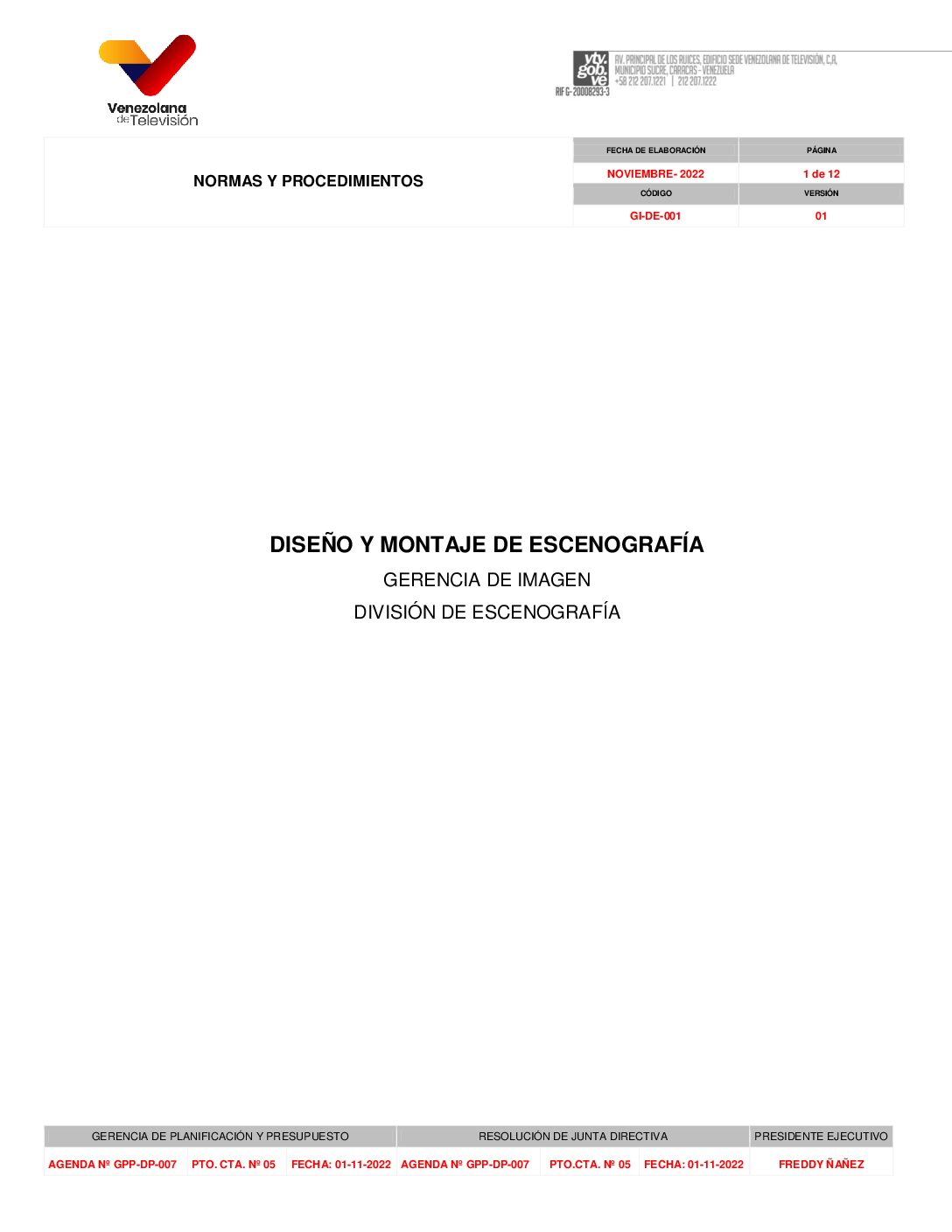 Diseño y Montaje de Escenografía