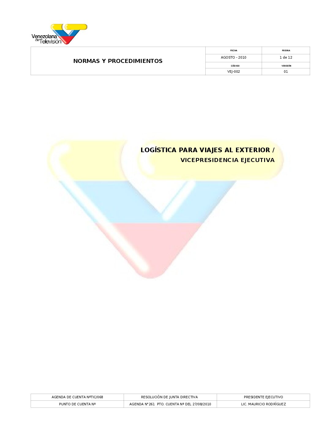 Logistica para Viajes al Exterior