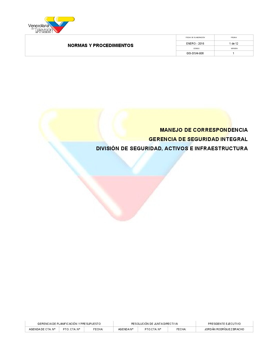 Manejo de Correspondencia