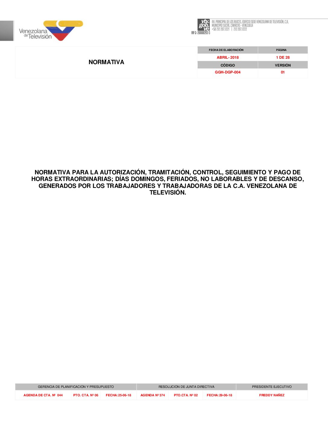 NORMATIVA PAGO HORAS EXTRAS