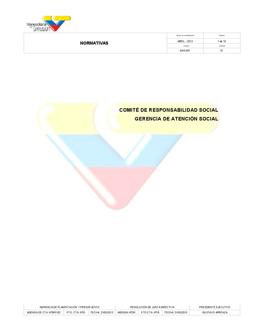 Normativa Comite de Responsabilidad Social