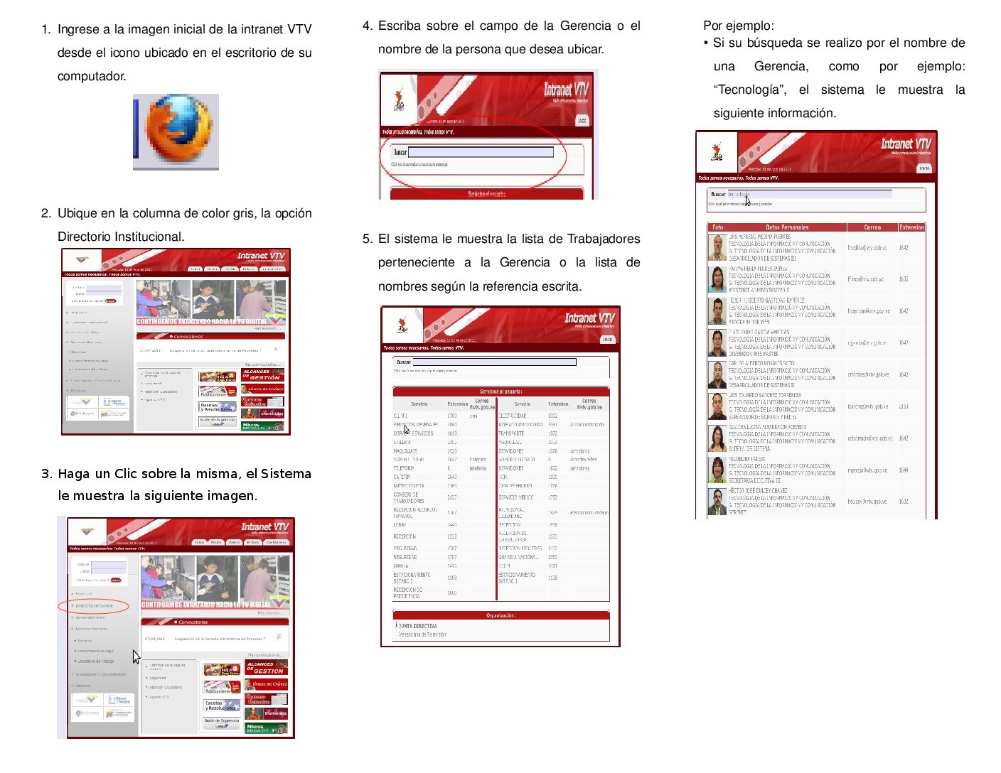 Triptico Directorio Telecfónico